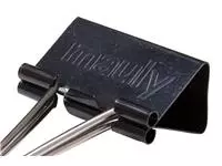 Een Papierklem MAUL 215 foldback 32mm capaciteit 13mm zwart koop je bij L&amp;N Partners voor Partners B.V.