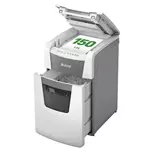 Een Papiervernietiger Leitz IQ Auto+ Office 150 P4 snippers 4x28mm koop je bij Unimark Office B.V.