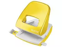 Een Perforator Leitz WOW NeXXt 2-gaats geel koop je bij Unimark Office B.V.