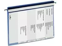 Een Personeelsmap Durable 5 vakken + hangrail blauw koop je bij EconOffice