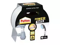 Een Plakband Pattex Power Tape 50mmx10m wit koop je bij Van Leeuwen Boeken- en kantoorartikelen