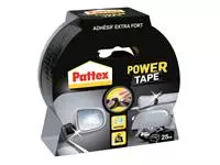 Een Plakband Pattex Power Tape 50mmx25m zwart koop je bij Totaal Kantoor Goeree