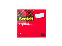 Plakband Scotch Crystal 600 19mmx33m transparant