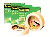 Een Plakband Scotch Magic 810 12mmx33m onzichtbaar mat koop je bij EconOffice