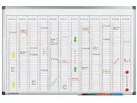 Een Planbord Legamaster premium jaarplanner verticaal 60x90cm koop je bij EconOffice