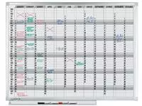 Een Planbord Legamaster professional jaarplanner hor 90x120cm koop je bij Van Leeuwen Boeken- en kantoorartikelen
