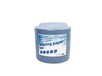 Een Poetspapier Cleaninq industrie 2-laags 26cmx380m blauw koop je bij Totaal Kantoor Goeree