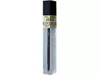Een Potloodstift Pentel B 0.2mm zwart koker à 12 stuks koop je bij EconOffice