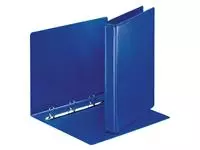 Een Presentatieringband Esselte A4 4-rings D-mech 25mm blauw koop je bij Van Leeuwen Boeken- en kantoorartikelen