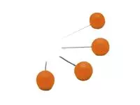 Een Prikbordspeld Nobo oranje 100 stuks koop je bij Totaal Kantoor Goeree