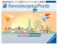 Een Puzzel Ravensburger Een dag in Parijs 1000 stukjes koop je bij MV Kantoortechniek B.V.