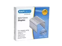 Een Rapesco 923/13mm (23 Type) Verzinkt Nieten (doos 1000) koop je bij Totaal Kantoor Goeree