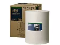 Een Reiningingsdoek Tork W1 herbruikbaar nonwoven 400 vel wit 510137 koop je bij L&amp;N Partners voor Partners B.V.