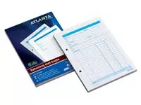 Een Rekeningblok Atlanta A4 50x2vel zelfkopierend koop je bij EconOffice