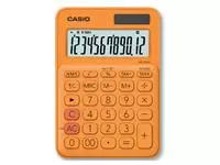 Een Rekenmachine Casio MS-20UC oranje koop je bij Van Leeuwen Boeken- en kantoorartikelen