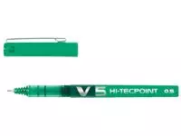 Een Rollerpen PILOT Hi-Tecpoint V5 fijn groen koop je bij NiceSupplies.nl