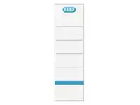 Een Rugetiket Elba breed 59x190mm zelfklevend wit/blauw koop je bij Van Leeuwen Boeken- en kantoorartikelen