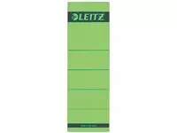 Een Rugetiket Leitz breed/kort 62x192mm zelfklevend groen koop je bij Van Hoye Kantoor BV