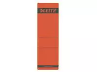 Een Rugetiket Leitz breed/kort 62x192mm zelfklevend rood koop je bij KantoorProfi België BV