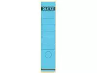 Rugetiket Leitz breed/lang 62x285mm zelfklevend blauw 10 stuks