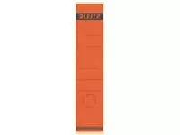 Rugetiket Leitz breed/lang 62x285mm zelfklevend rood 10 stuks