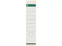 Een Rugetiket Leitz breed/lang 62x285mm zelfklevend wit koop je bij Van Leeuwen Boeken- en kantoorartikelen