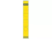 Een Rugetiket Leitz smal/lang 39x285mm zelfklevend geel koop je bij Kantoorvakhandel van der Heijde