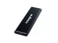 Een SSD Integral USB-C extern portable 3.2 500GB koop je bij KantoorProfi België BV