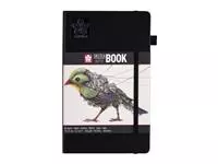 Een Schets-notitieboek Sakura 13x21cm 140gr 80vel wit koop je bij EconOffice