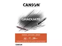 Een Schetsboek Canson Graduate Croquis A3 96gr 40vel koop je bij Goedkope Kantoorbenodigdheden