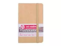 Een Schetsboek Talens Art Creation kraft 9x14cm 140gr 80vel koop je bij EconOffice