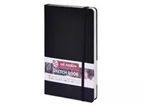 Een Schetsboek Talens Art Creation zwart 13x21cm 140gr 80vel koop je bij Van Leeuwen Boeken- en kantoorartikelen
