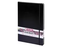 Een Schetsboek Talens Art Creation zwart 21x30cm 140gr 80vel koop je bij EconOffice