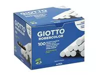 Een Schoolbordkrijt Giotto wit doos à 100 stuks koop je bij Van Hoye Kantoor BV