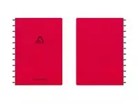 Een Schrift Adoc Business A4 ruit 5x5mm 144 pagina&#39;s 90gr rood koop je bij MV Kantoortechniek B.V.