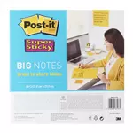 Een Memoblok Post-it Super Sticky Big Notes BN11-EU geel 279x279mm 30 vel koop je bij Alles voor uw kantoor