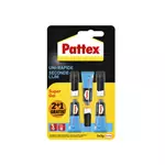 Een Secondelijm Pattex super gel 3 gram blister 2+1 gratis koop je bij MV Kantoortechniek B.V.