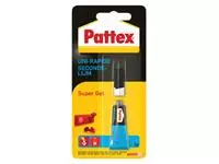 Een Secondelijm Pattex super gel tube 3gram op blister koop je bij EconOffice