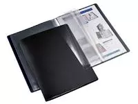 Een Showmap HF2 flexibel A4 20-tassen zwart koop je bij EconOffice