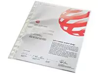 Een Showtas Leitz Premium standaard copy safe 0.09mm 4-gaats PVC A4 glashelder 100 stuks koop je bij EconOffice