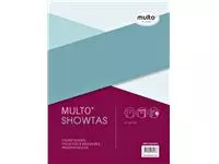 Een Showtas Multo 23-gaats PP 0.08mm A3 dwars 10 stuks koop je bij EconOffice