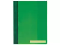 Een Snelhechter Durable A4 PVC extra breed groen koop je bij KantoorProfi België BV