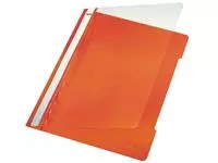 Een Snelhechter Leitz standaard A4 PVC oranje koop je bij Van Leeuwen Boeken- en kantoorartikelen