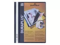 Een Snelhechtmap Durable Duraplus A4 zwart koop je bij EconOffice