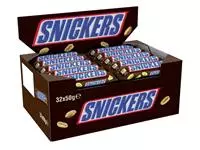 Een Snoep Snickers reep 32x50 gram koop je bij Van Leeuwen Boeken- en kantoorartikelen