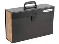 Een Sorteerkoffer Bankers Box Handifile 19-vaks zwart koop je bij MV Kantoortechniek B.V.