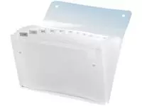 Een Sorteermap Rexel Ice 13-vaks transparant koop je bij Goedkope Kantoorbenodigdheden