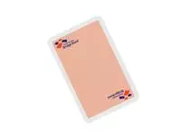 Een Speelkaarten bridgebond roze koop je bij EconOffice