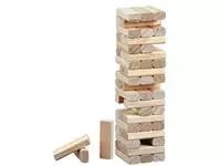 Een Spel Vallende Toren hout (Jenga) koop je bij EconOffice