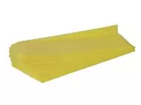 Een Stofwisdoek Cleaninq viscose 25x60cm geel koop je bij EconOffice